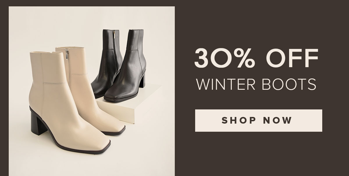 30% OFF WINTER STYLES | Shop Now
