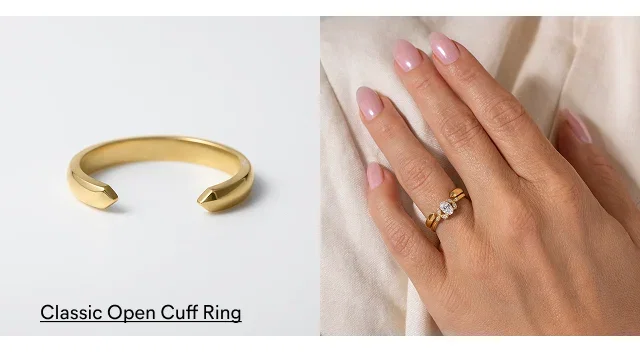 Classic Open Cuff Ring