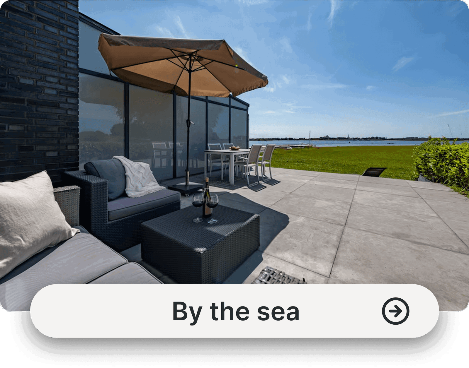 By the sea