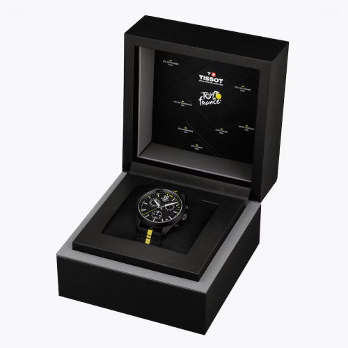 Tissot PR 100 Tour de France 2026 Chronograph Two Strap Watch