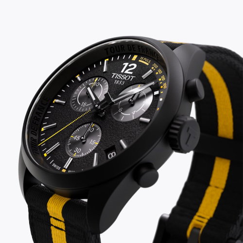 Tissot PR 100 Tour de France 2026 Chronograph Two Strap Watch