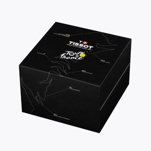 Tissot PR 100 Tour de France 2026 Chronograph Two Strap Watch