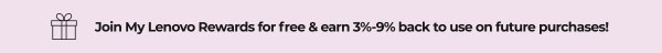 My Lenovo Rewards