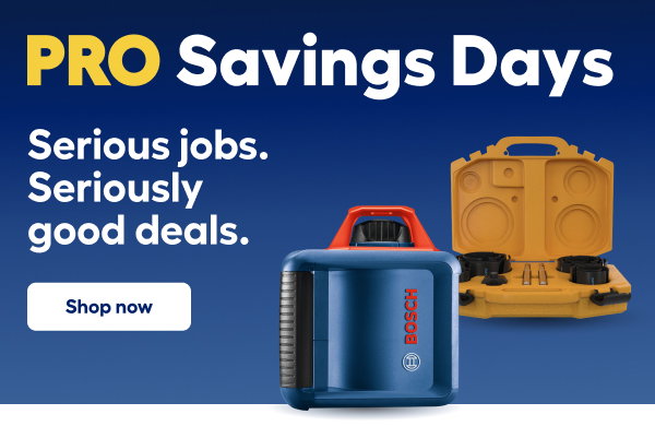 PRO Sacings Days Serious jobs. Seriously good deals.