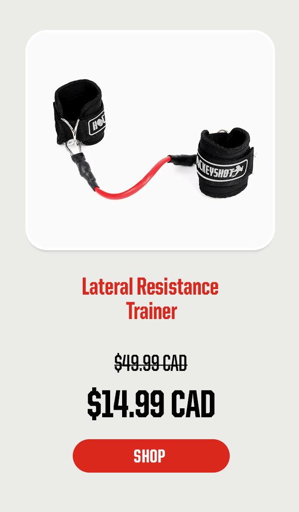 Product Block 4: Lateral Resistance. $14.99 CAD (was $49.99 CAD). CTA: Shop