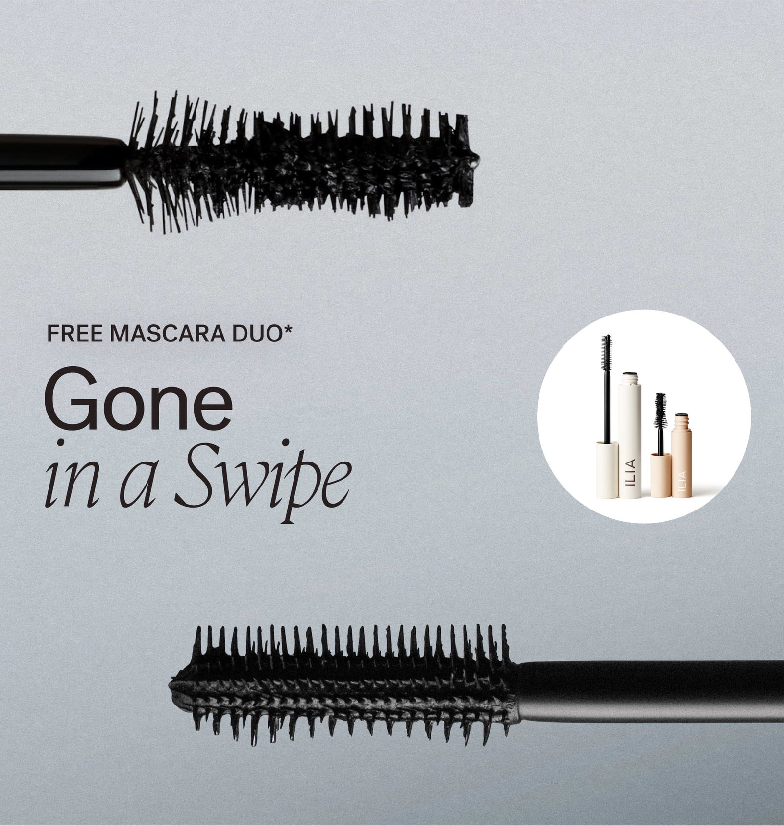 FREE MASCARA DUO* Gone in a Swipe