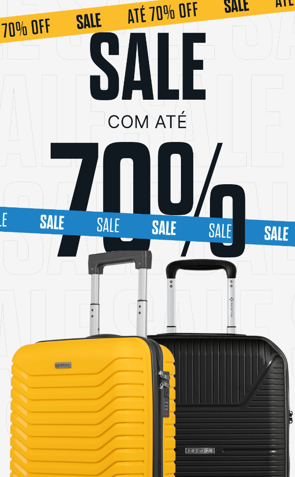 SALE | Oportunidades com descontos de até 70%