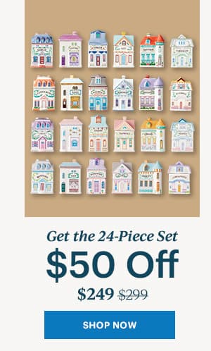 Get the 24-Piece Set $50 Off SHOP NOW