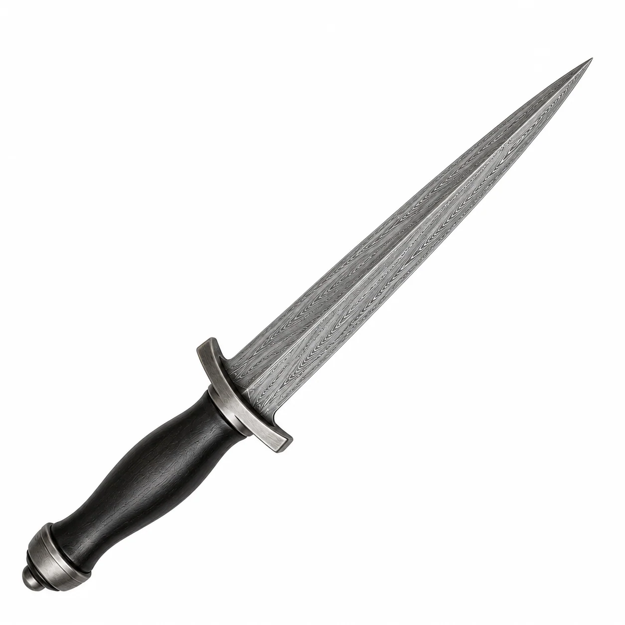 Image of Scottish Dirk -Damascus Steel - 18"