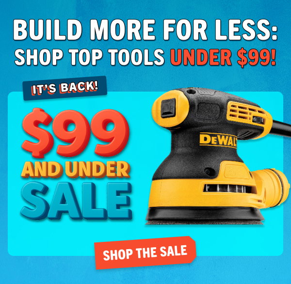 99 and under sale