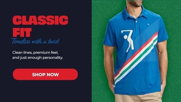 Men's Retro Swing Golf Polo - shop now