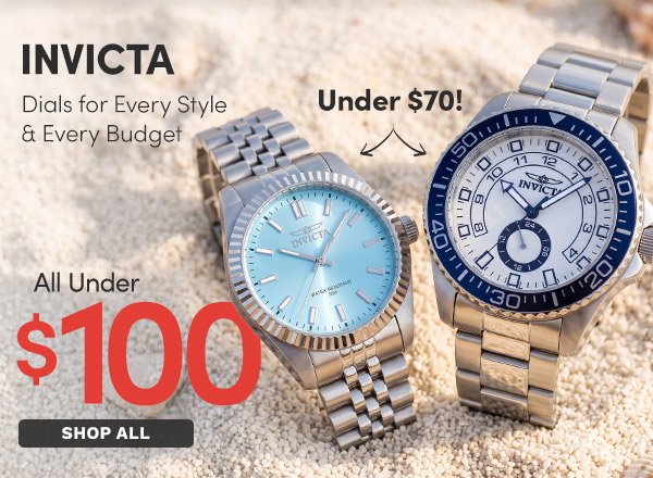 INV-48907, INV-47124 INVICTA Under $100