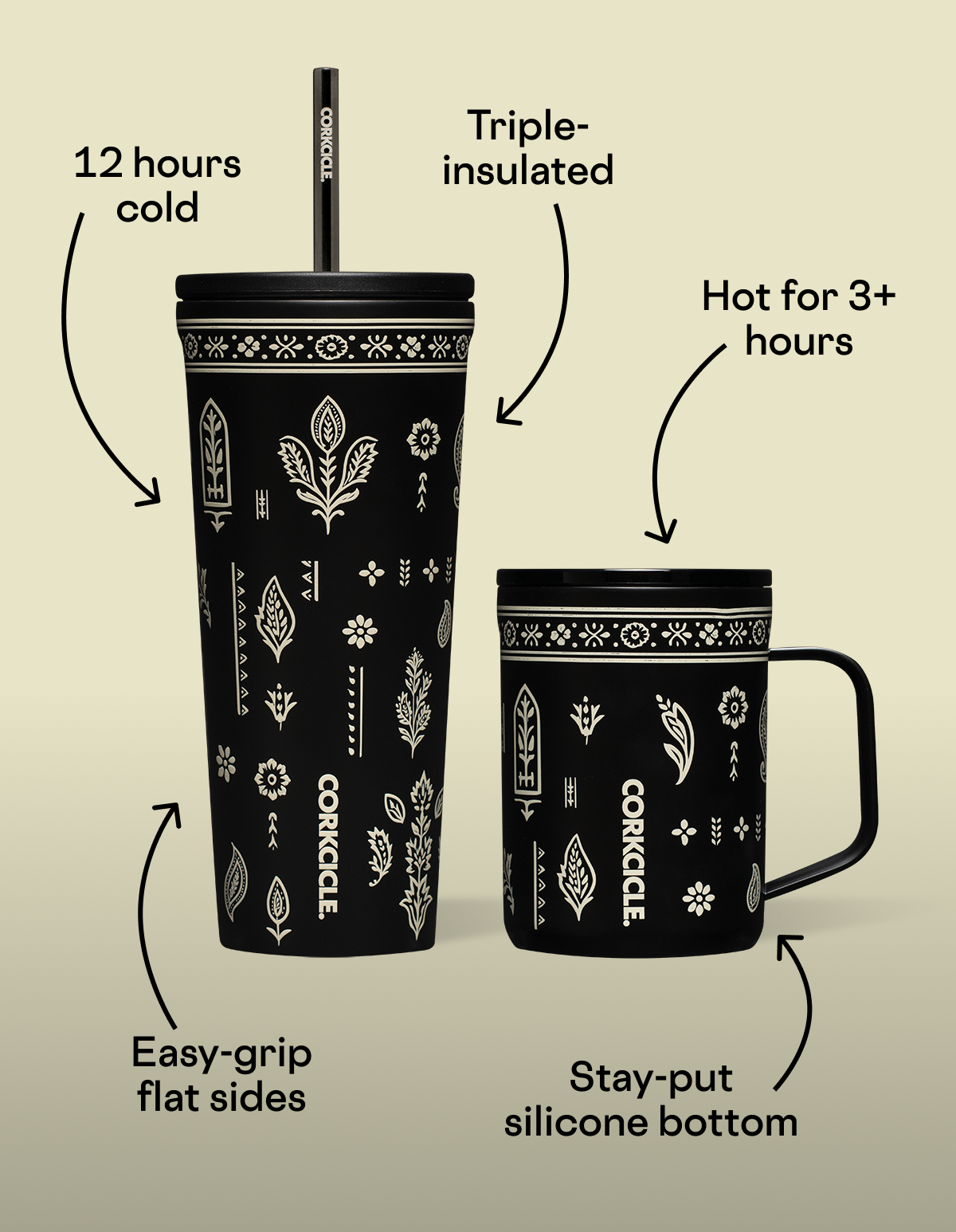 NEW Western Gothic drinkware!