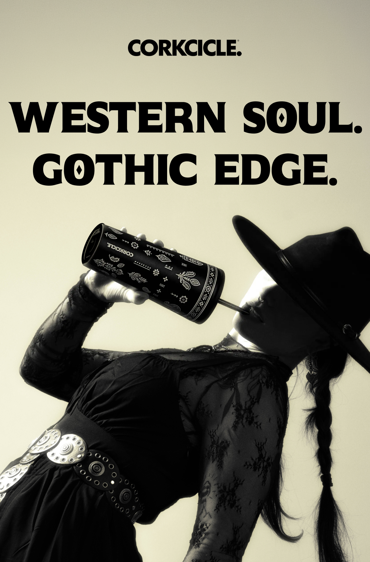 NEW Western Gothic drinkware!