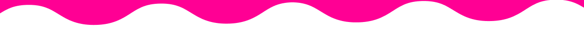 Decorative hot pink wavy divider graphic on a white background.