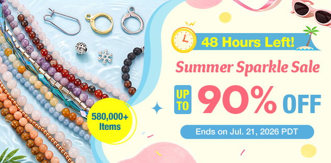 ⏰  48 Hours Left! Summer Sparkle Sale 580,000+ Items UP TO 90% OFF