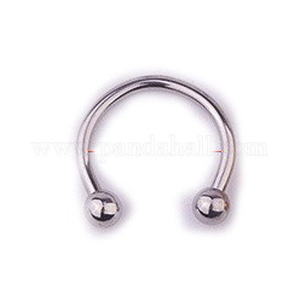 303 Stainless Steel Circular/Horseshoe Barbell ...