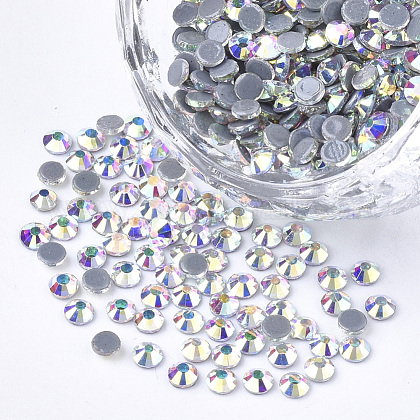 Hotfix Rhinestone, Glass Rhinestone Flat Back C...