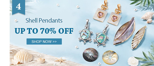 Shell Pendants Up to 70% OFF
