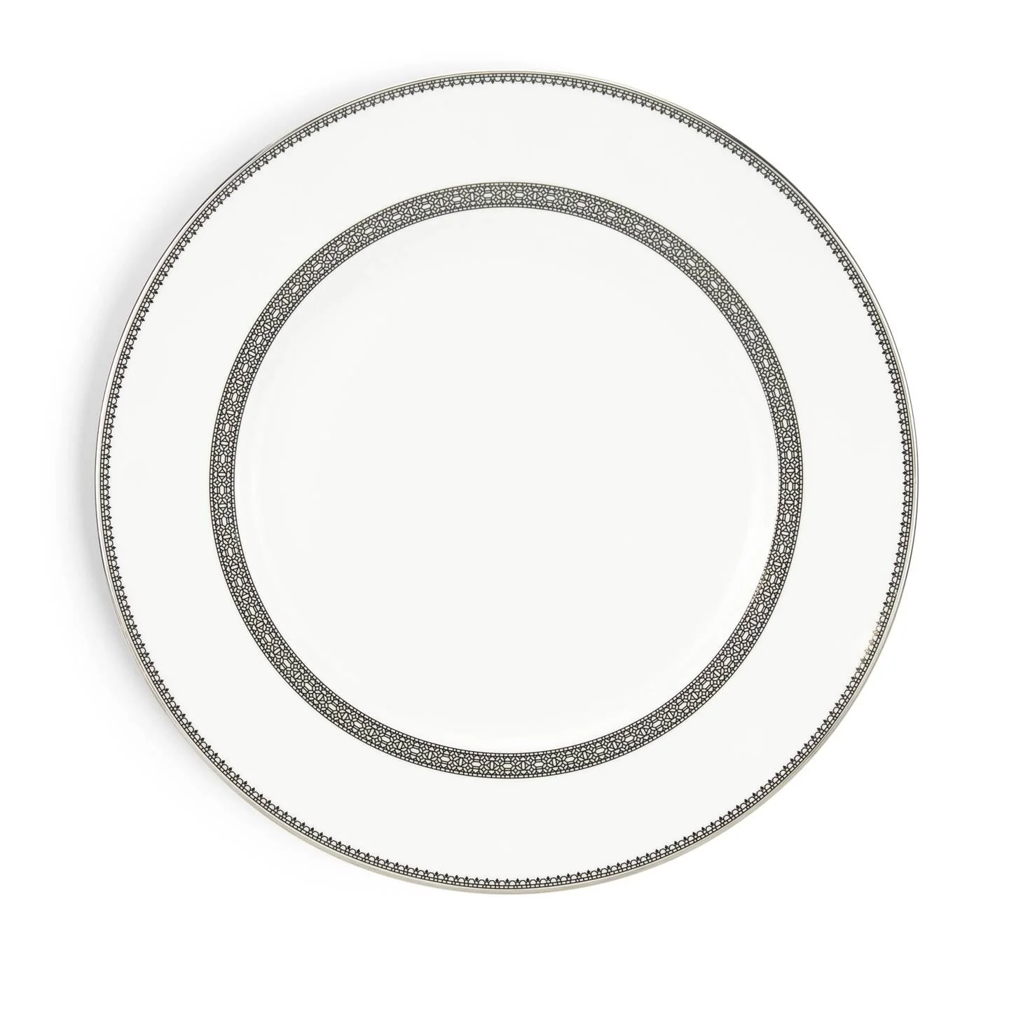 Vera Wang Lace Platinum Dinner Plate