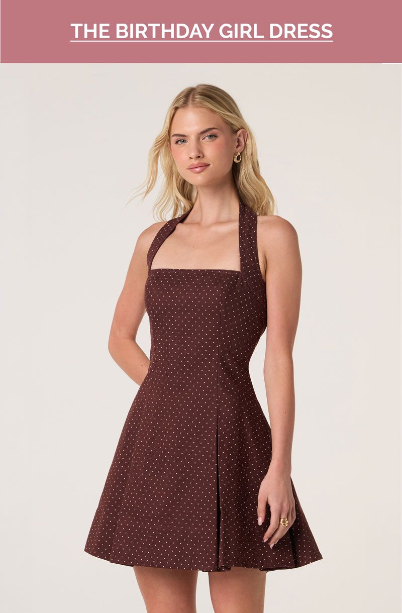 THE BIRTHDAY GIRL DRESS