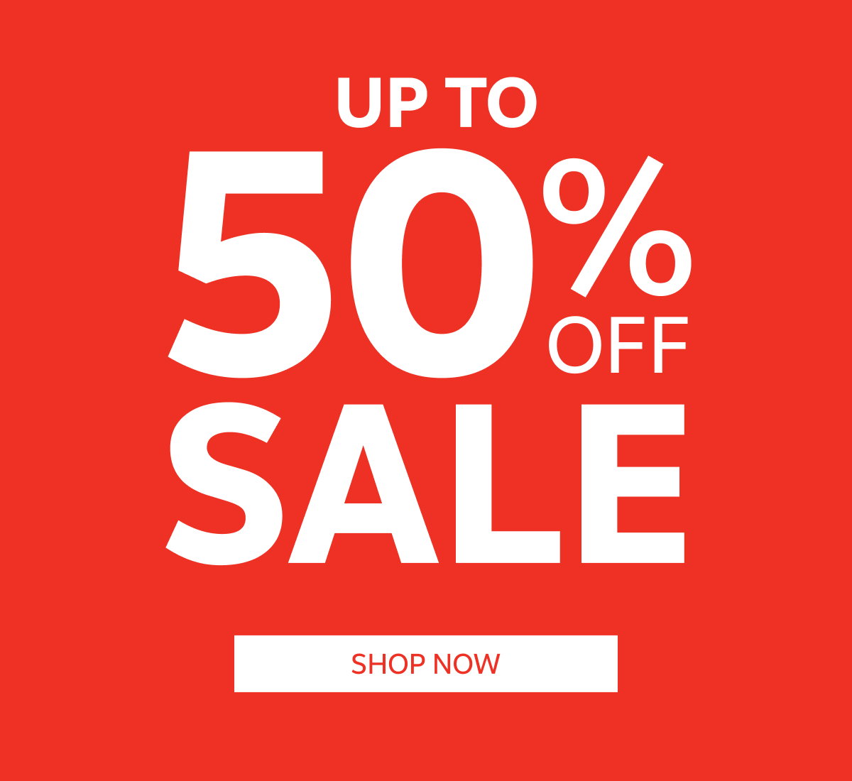 Up to 50% Off Sale