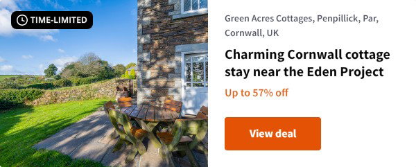Charming Cornwall cottage stay near the Eden Project