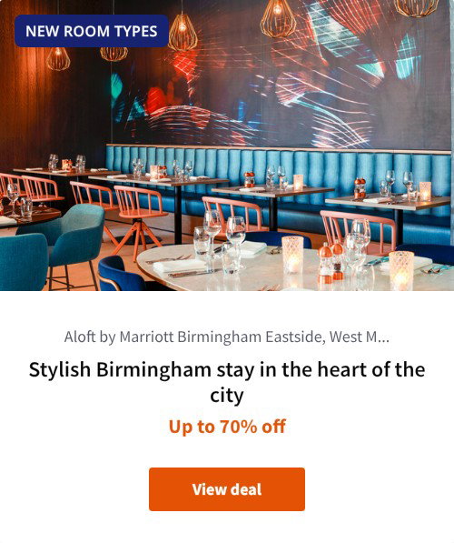 Stylish Birmingham stay in the heart of the city