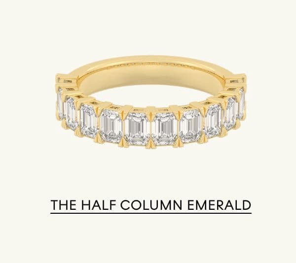 The Half Column Emerald