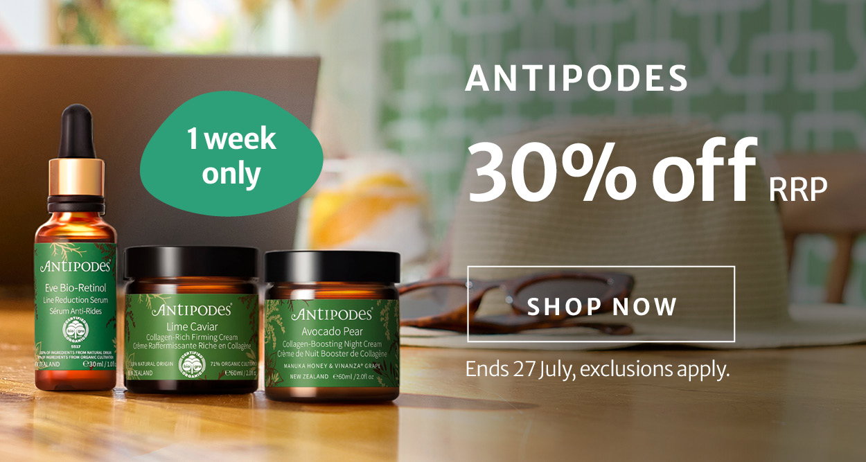 30% off RRP on Antipodes