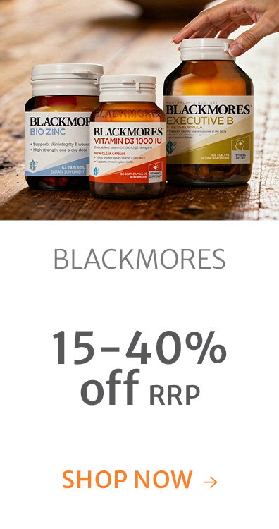 15-40% off RRP on Blackmores