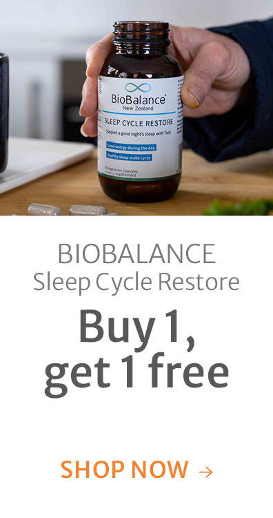 Buy 1, get 1 free on BioBalance Sleep Cycle Restore