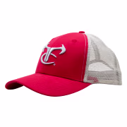 TrueTimber Logo Low-Crown Mesh-Back Cap - Red/White