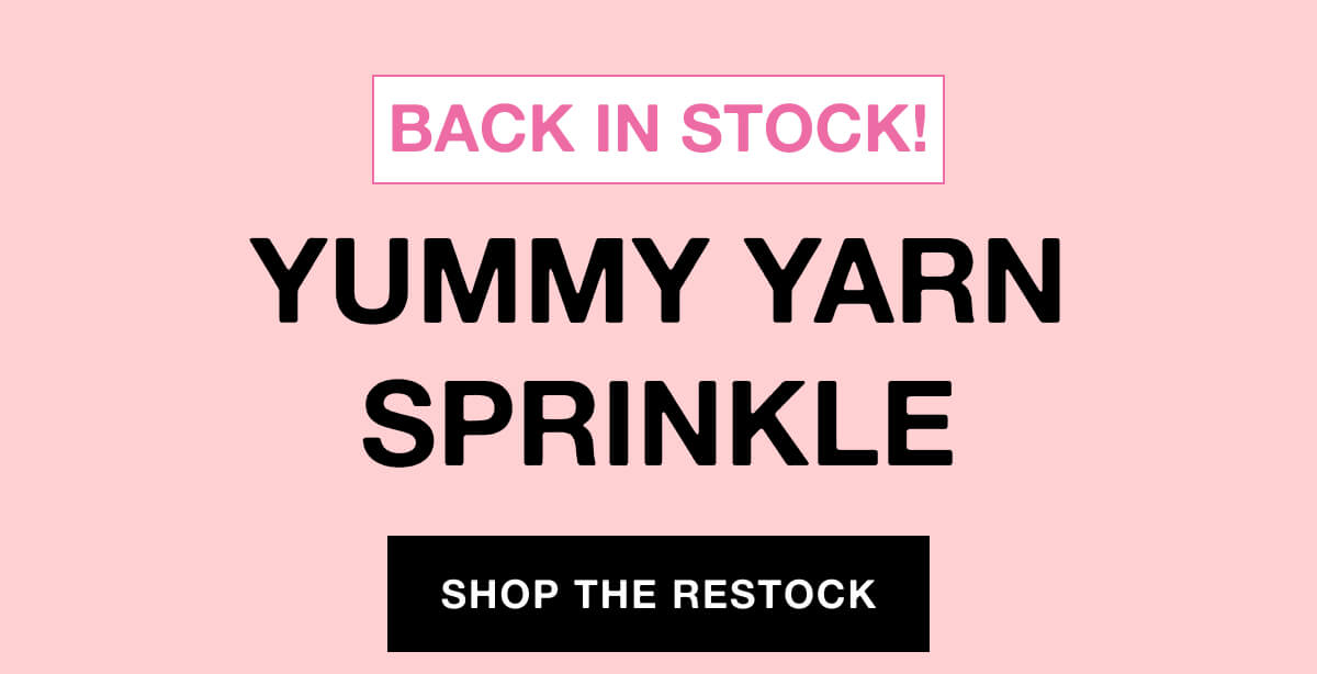 BACK IN STOCK