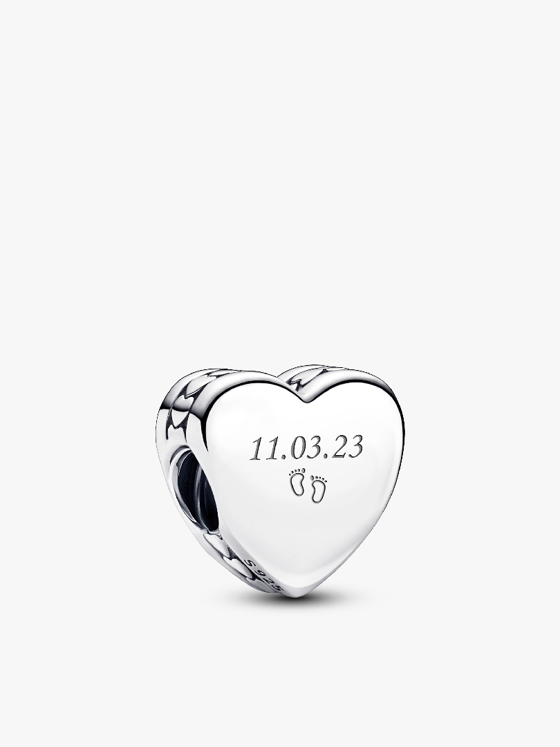 Engravable Heart Charm