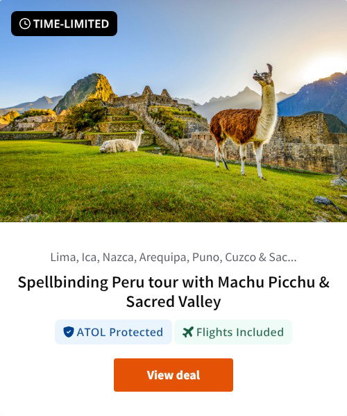 Spellbinding Peru tour with Machu Picchu &amp; Sacred Valley