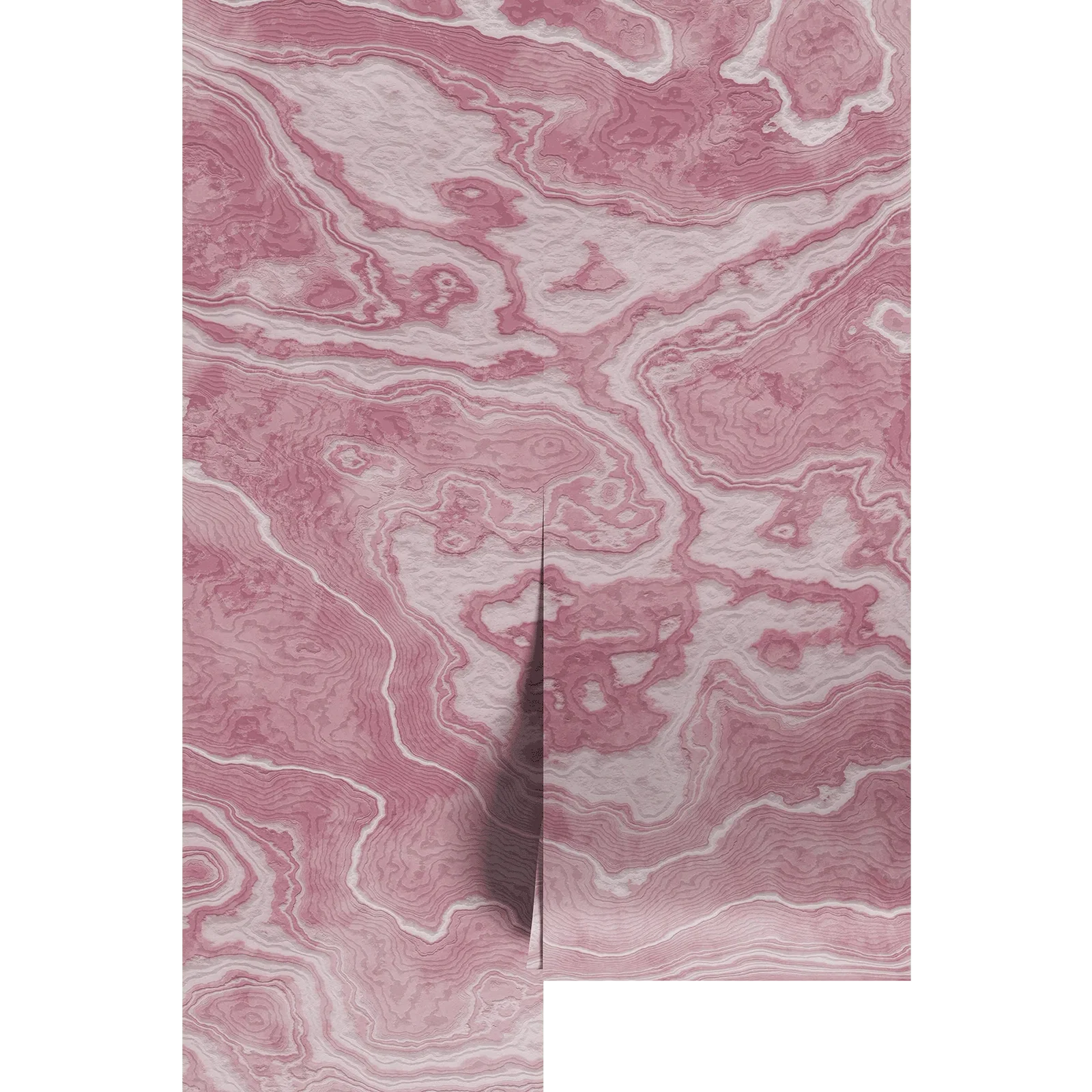 Image of Pink Burl Wood Wall Mural