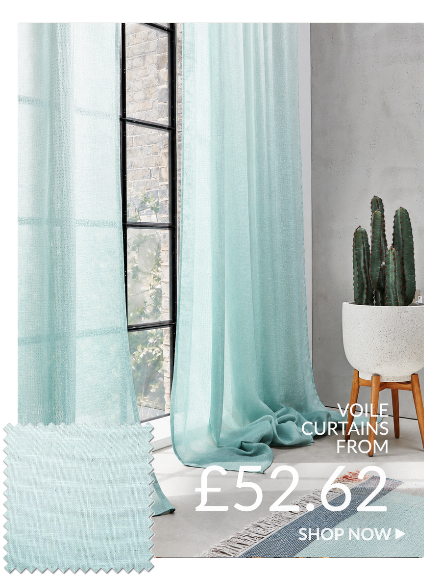 Voile curtains