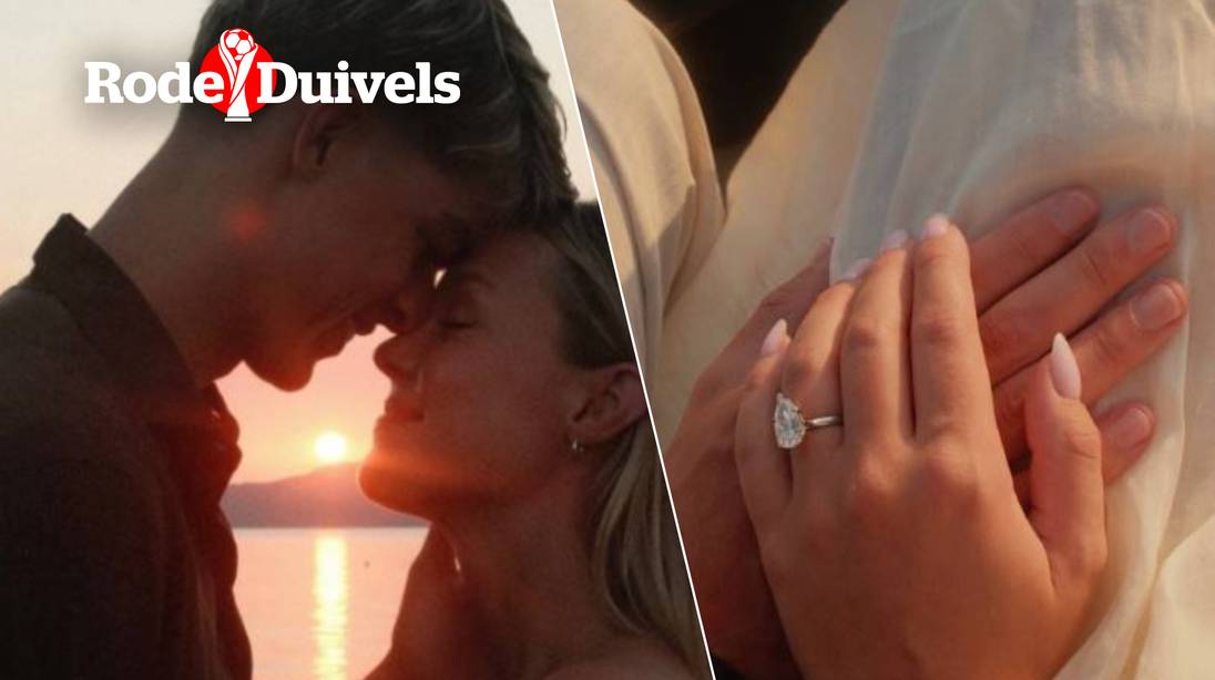 Mooi Duivels nieuws: Charles De Ketelaere verloofd met vriendin Jozefien Van de Velde