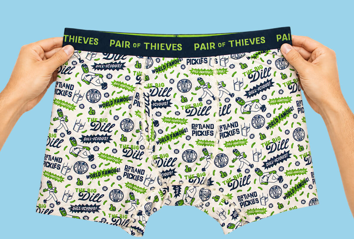 Pair of Thieves x Portland Pickles SuperFit Mesh Boxer Briefs