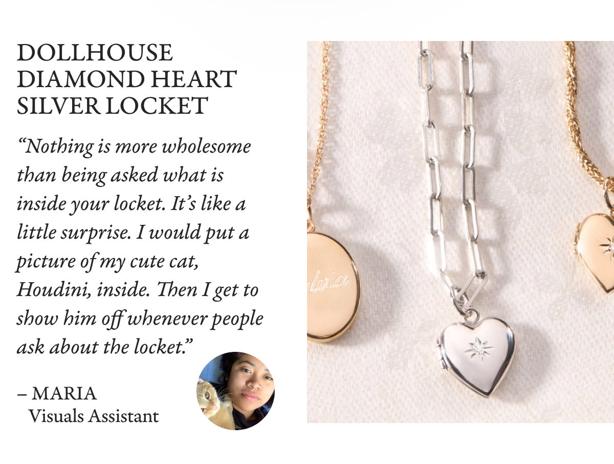 Dollhouse Heart Locket - Shop Now