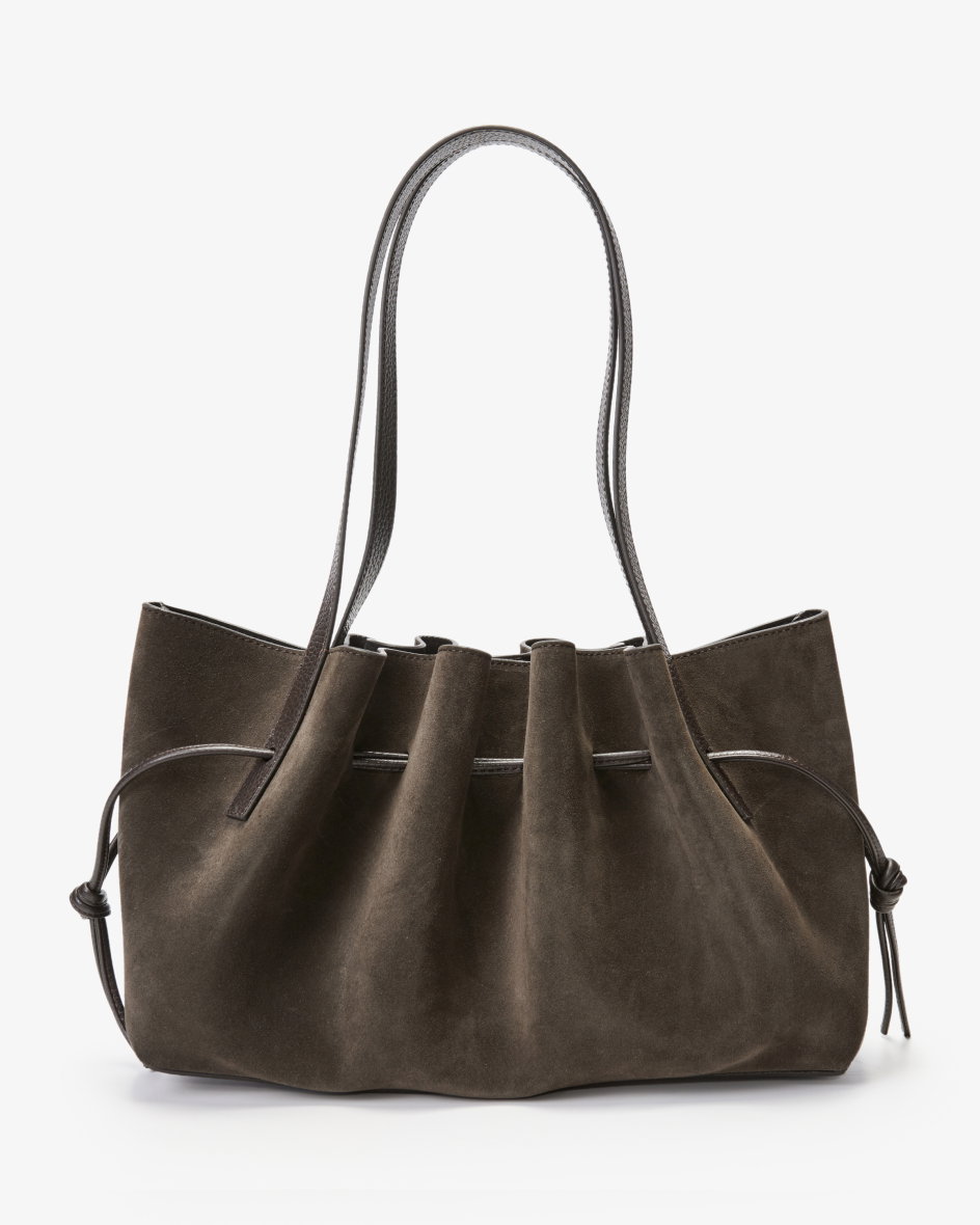 Handtasche Scallop Suede 