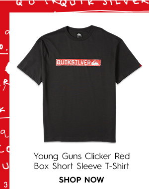 Young Guns Clicker Red Box Short Sleeve Knit T-Shirt