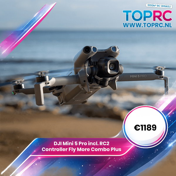 DJI Mini 5 Pro incl. RC2 Controller & Fly More Combo Plus