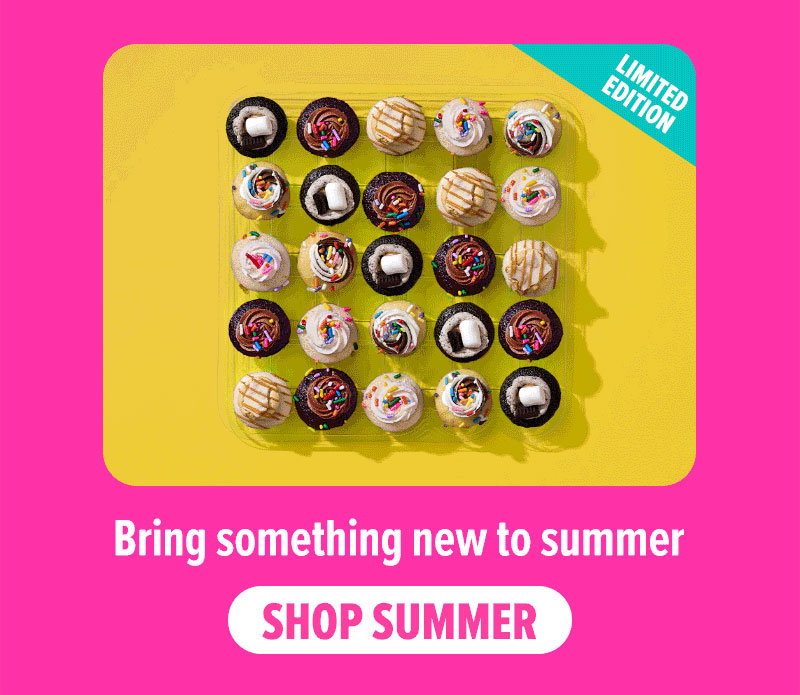 Bring something new to summer! Limited edition. Shop the summer collection cupcake 25-Pack now!