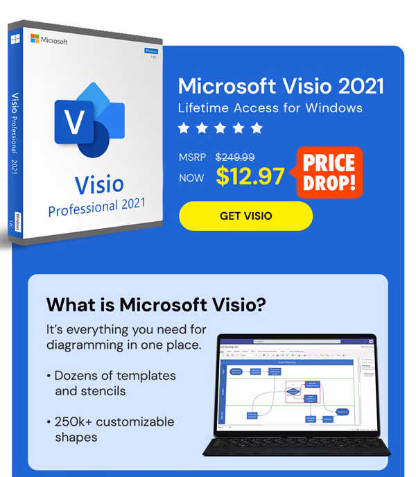 Microsoft Visio 2021 Professional (PC)