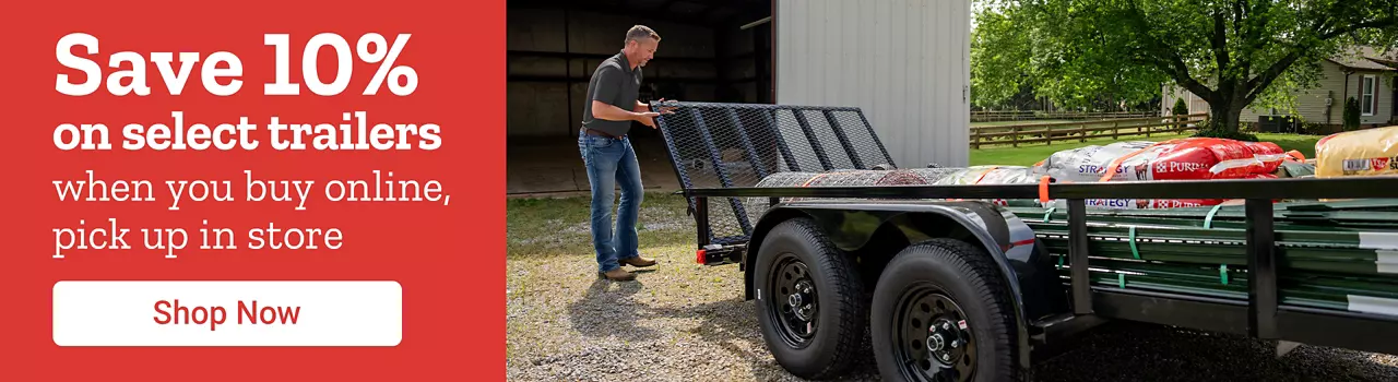 10% Off Trailers with BOPIS