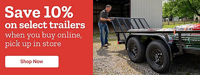 10% Off Trailers with BOPIS