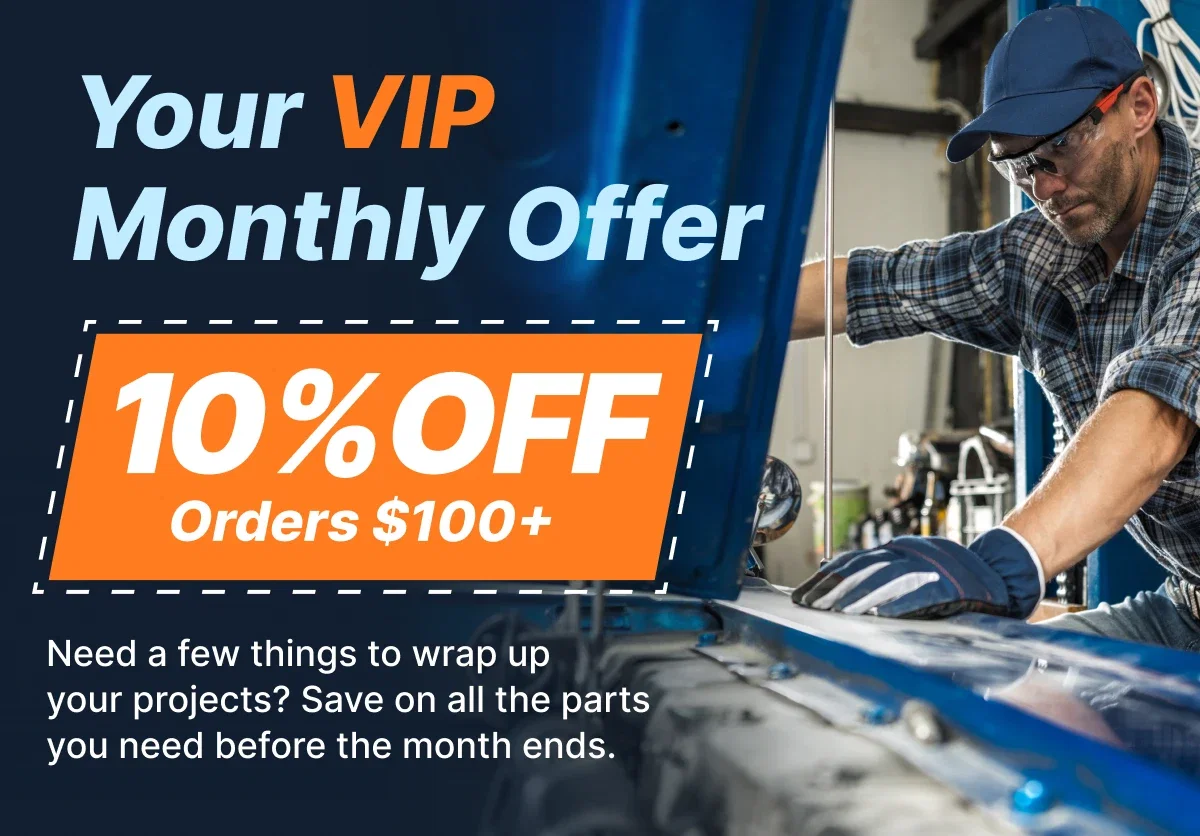Your VIP Monthly Offer | 10% OFF Orders $100+