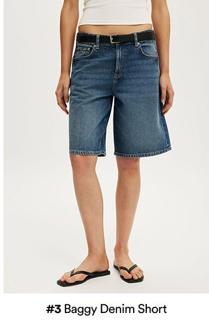 #3 Baggy Denim Short